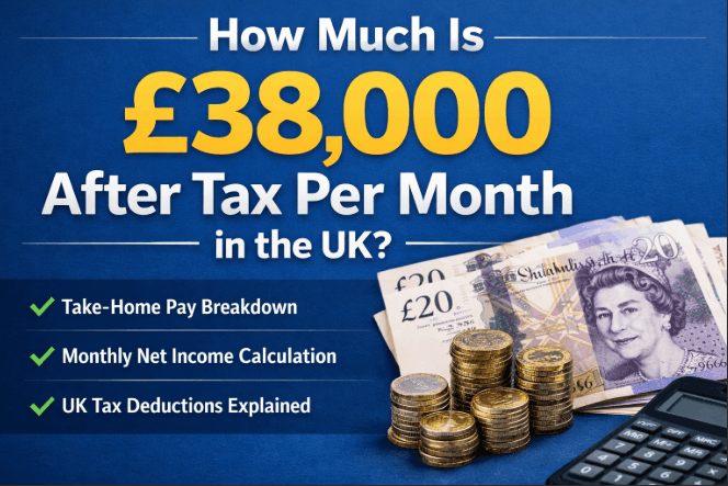 How Much Is £38,000 After Tax Per Month