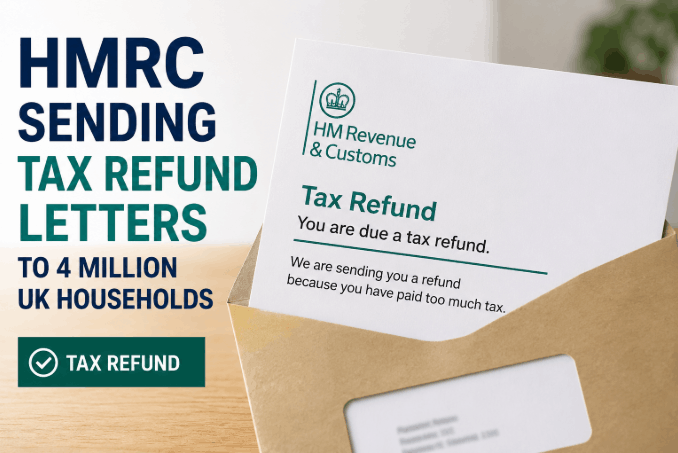 hmrc sending tax refund letters to 4 million uk households