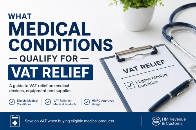 what medical conditions qualify for vat relief